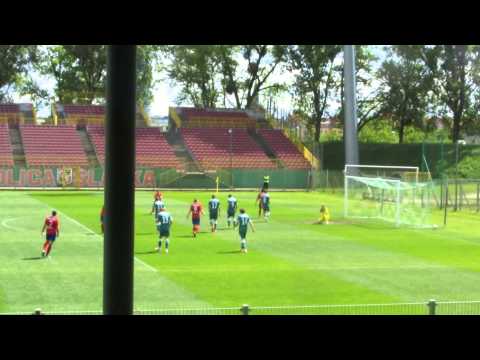 Śląsk II Wrocław - Lechia Dzierżoniów 1:0 - mecz i kibice