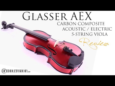 Glasser AEX Carbon Composite 5-String Acoustic Electric Viola