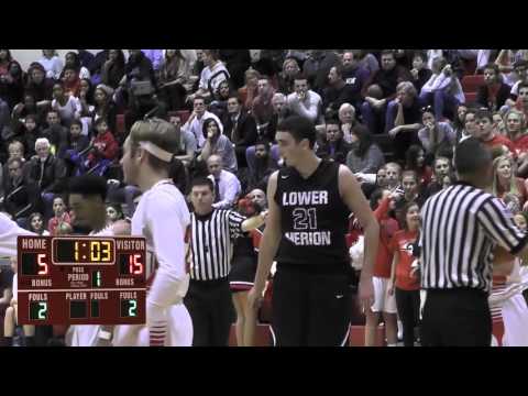 Harriton vs Lower Merion Basketball 2016