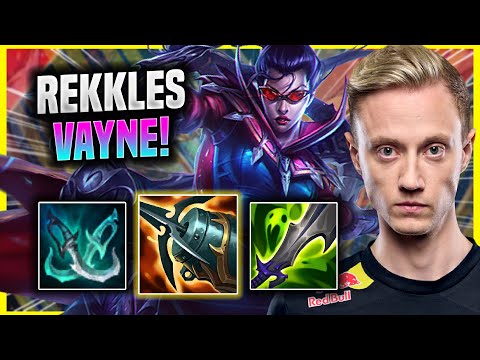 REKKLES BRINGS BACK VAYNE! - KC Rekkles Plays Vayne ADC vs Kai'sa! | Preseason 2022