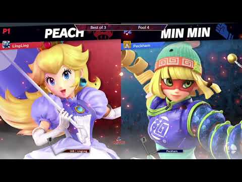 Lagspike 25 - Pool 4 - Peckham (Min Min) vs 16B | LingLing (Princess Peach)