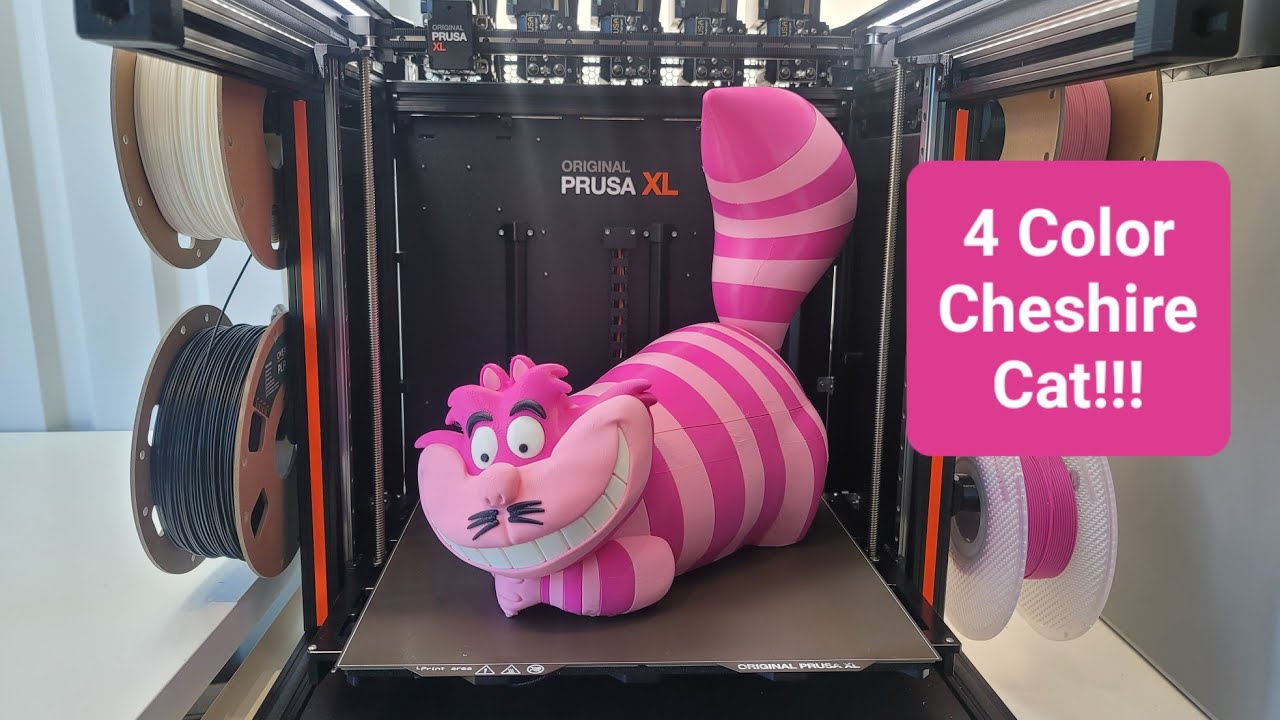 Cheshire Cat on the Prusa XL is 14