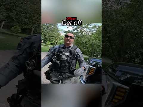 Biker Gets Illegally Pulled Over 👮🤬 @Mustard_Bandit