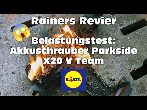 Belastungstest extrem Akkuschrauber "Parkside X20 V Team"