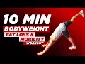 10 Minute Bodyweight Fat Loss & Mobility Workout | BJ Gaddour