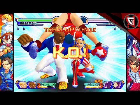 Boman Breaks All the Girls - Project Justice: Rival Schools 2 | Capcom Fighting Collection 2