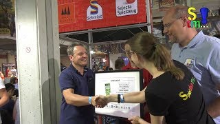 Beeple-Award Übergabe "Die Quacksalber von Quedlinburg" - Berlin Con 2018 (Spiel doch mal.