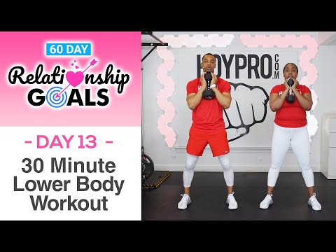 30 Minute STABILITY Lower Body + Butt & Abs Workout - Relationship Goals #13