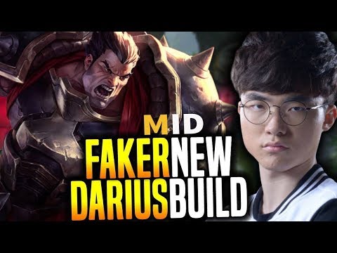 SKT Faker Stream Darius Mid vs Ekko Kassadin - Season 8 (30/5)