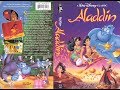 Opening To Aladdin 1993 VHS Version 2