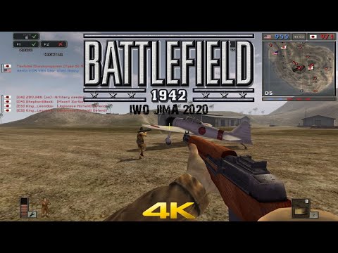 Battlefield 1942 Multiplayer 2020 Iwo Jima Gameplay 4K