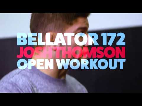 Josh Thomson Bellator 172 Open Workout Highlights