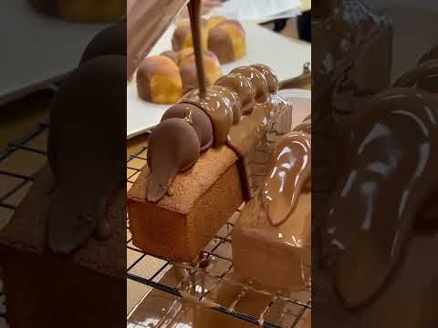 Financier de gianduja