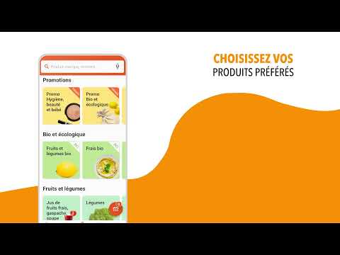 franprix: Livraison de courses Video