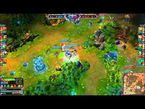 Funny Lee Sin Q - Goes through Arcane Shift and Flash