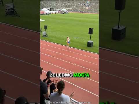 Siła do ostatniego kroku bieg który pokazał prawdziwą determinację #shorts