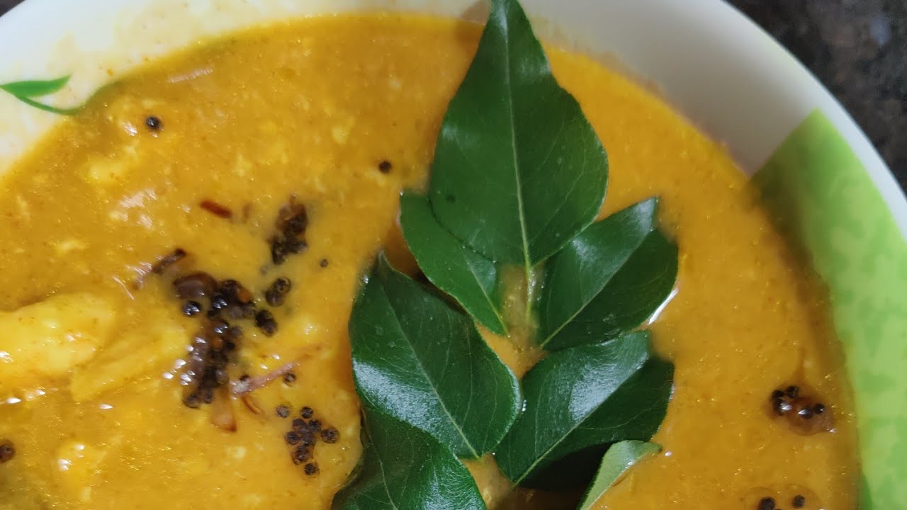 മാങ്ങ ഇട്ട ചെമ്മീൻ കറി / Prawns raw mango curry 