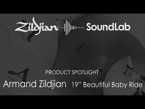 Zildjian A0044 19" A Zildjian Armand Beautiful Baby Ride Cymbal w/ Video Link image 2