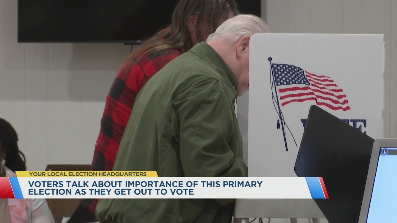 Voters make their voices heard, ballot counting starts after polls close at 7:30 p.m.