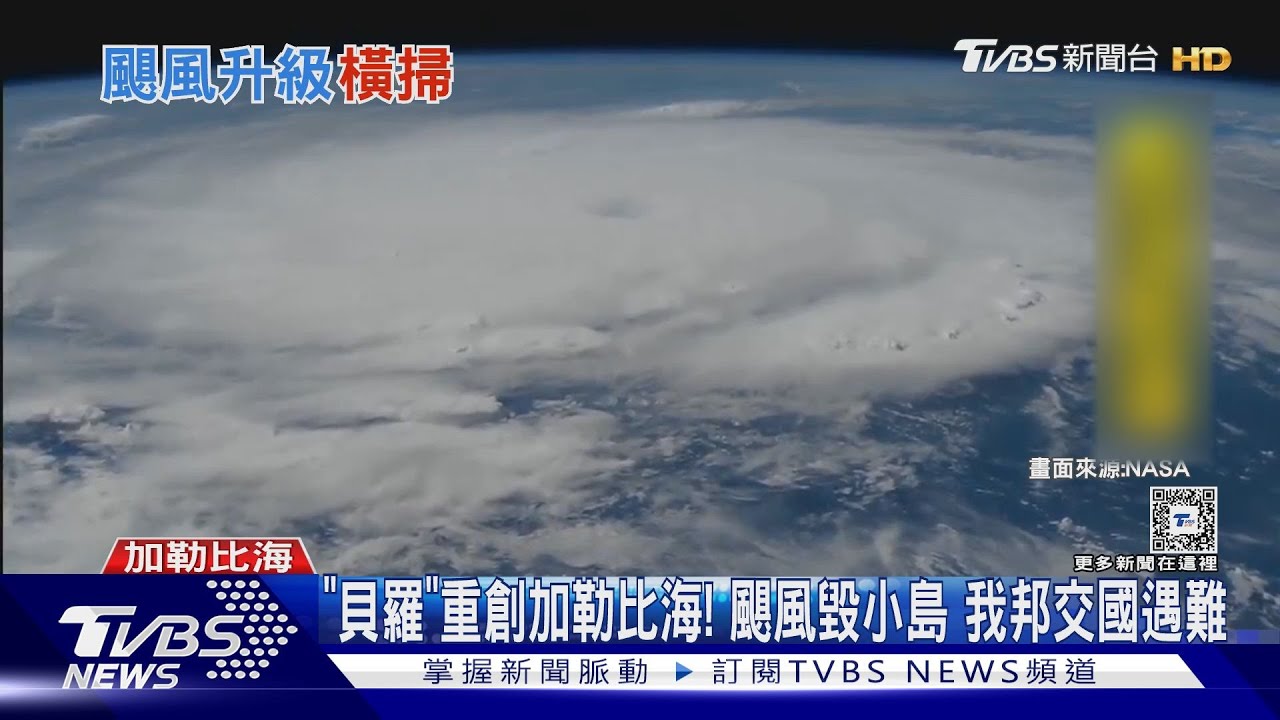 「貝羅」重創加勒比海!颶風毀小島 我邦交國遇難