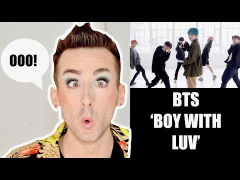 Dance Coach Reacts to BTS 'BOY WITH LUV' Dance Practice!