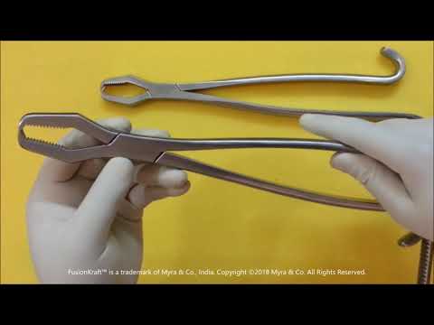 FusionKraft Lane Bone Holding Forceps