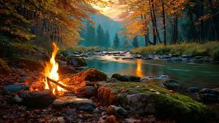 Tranquil Autumn Lake | Gentle Piano & Nature Sounds for Calm, Focus, and Renewal