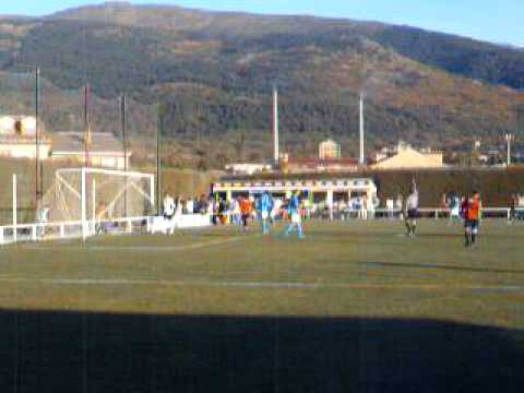 J9 La Granja 0 - 3 Real Ávila, Barrera falla un penalty