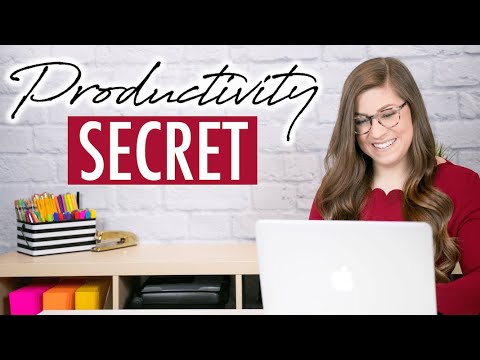 TOP Teacher Productivity Secret | Using Checklists to Save Time