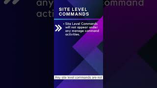 How to: Find site level commands shared with you in Dragon Medical One