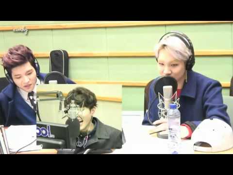 140313 Toheart Key Woohyun friend line battle (VIXX N Infinite L) Super Junior Ryeowook KTR