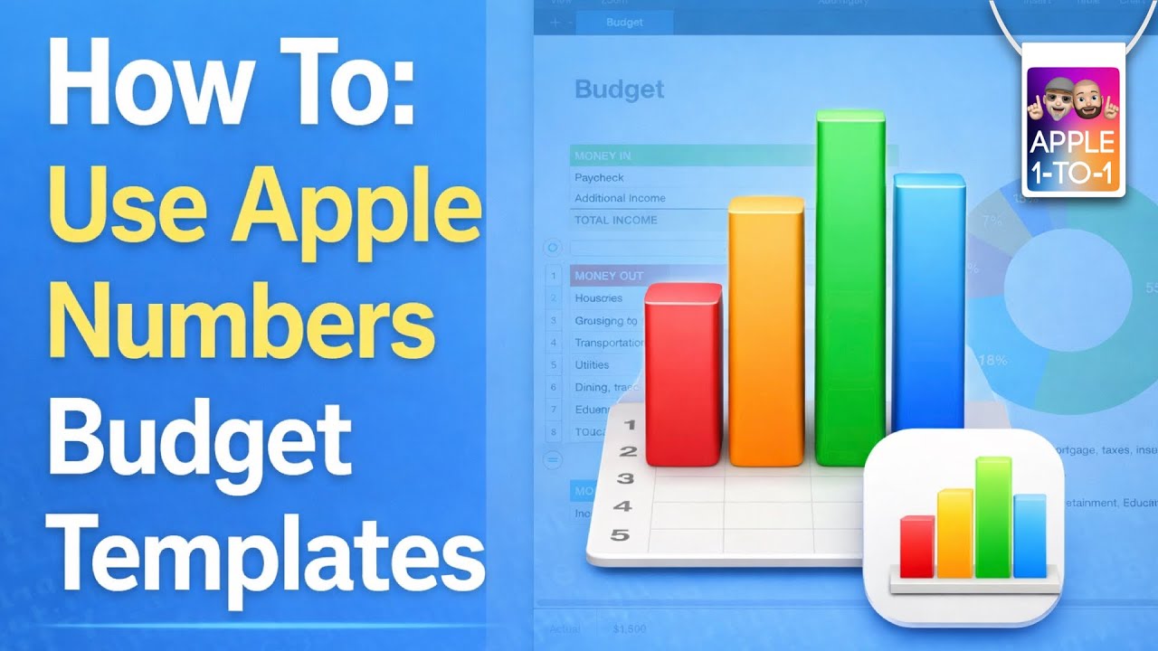 Use Apple Numbers Personal Budget Templates