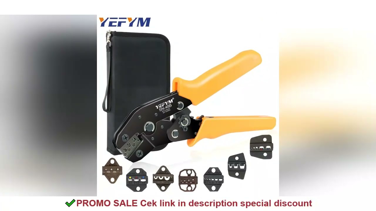 SN-48B crimping plier 0.5-2.5mm2 20-13AWG SN-28B/48B/2 Dupont XH2.54 KF2510 SM 2.54 3.96 TAB 2.8/4.8