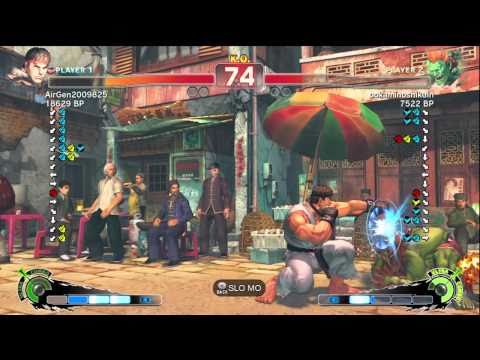 Air [Ryu] vs unanuko [DeeJay] ookaminoshikuin [Blanka] SSF4 Japanese Ranked Matches - TRUE-HD