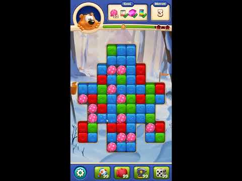 Toon Blast Level 7718 - NO BOOSTERS 🐻🐺🐱 | SKILLGAMING ✔️