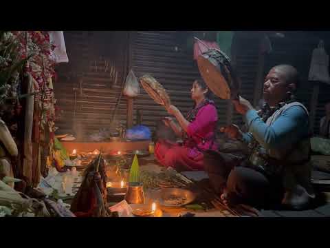 Warm Welcoming Part2/Jhankri perform to make their deity happy n bless them with better knowledge😇