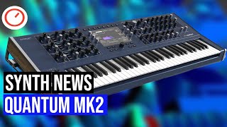 Video thumbnail for Waldorf Quantum Mk2 Synthesizer, What's New and things you probably didn't know yet - SYNTH NEWS by SYNTH ANATOMY