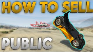 HOW TO SELL IN PUBLIC LOBBIES! GTA Online