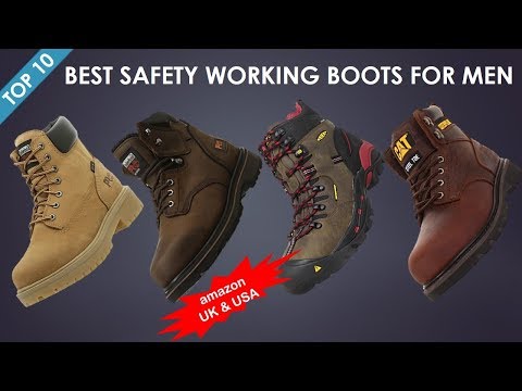 Mens Safety Boots | Top 10 Best Comfortable Mens Safety Working Boots