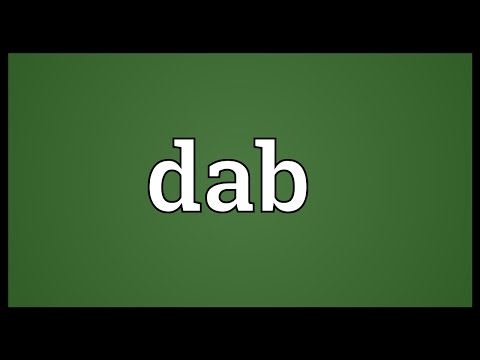 image-What does DAB slang mean?