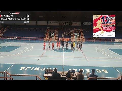 SPARTANO-MALE MEDE U NAPADU 2:7(2:4)-12.FUTSAL TURNIR ĆUPRIJA 2025-kategorija 2012/2013.