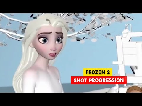 Frozen 2 | Elsa Shot Progression | Animation Breakdowns | 3D Animation Internships