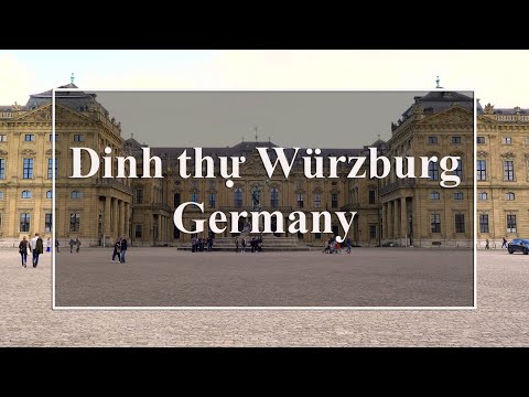A Residência de Würzburg, Würzburg, Alemanha.