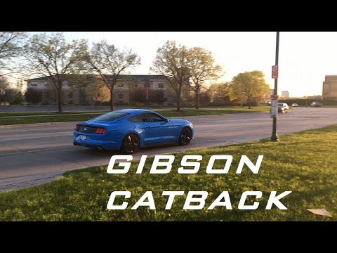 Mustang EB Gibson Catback Sounds