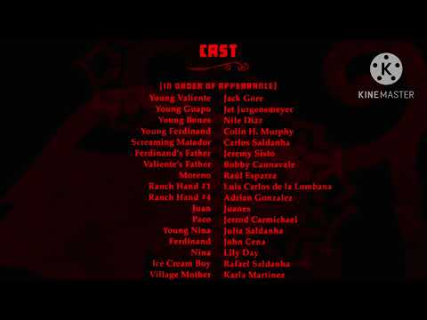 (FAKE) Ferdinand (2017) Lost Director’s Cut End Credits