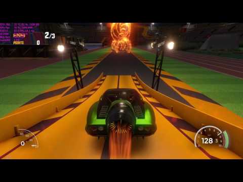 FlatOut 4: Total Insanity [FlatOut Mode] Playthrough Part 9 - "Stunt - Rings Of Fire"