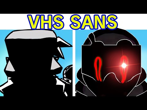 Friday Night Funkin' VS VHS Sans FULL Week + Cutscenes, Phase 3 (FNF Mod) (Undertale Creepypasta)