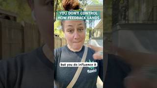 You Don’t Control How Feedback Lands @AndreaBaillo
