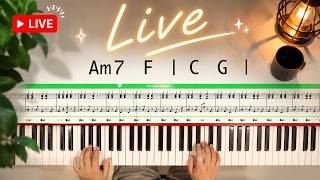 🎹 ピアノコードLIVE｜お気に入りのコード進行をシェアします