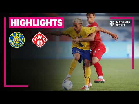 1. FC Fussball Club Lokomotive Leipzig 0-1 FC Fussball Club Würzburger Kickers 